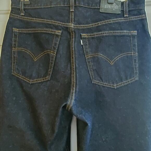 Vintage 90's Levi's‎ Silver Tab Jeans Straight And Loose 36/38 - Picture 4 of 7
